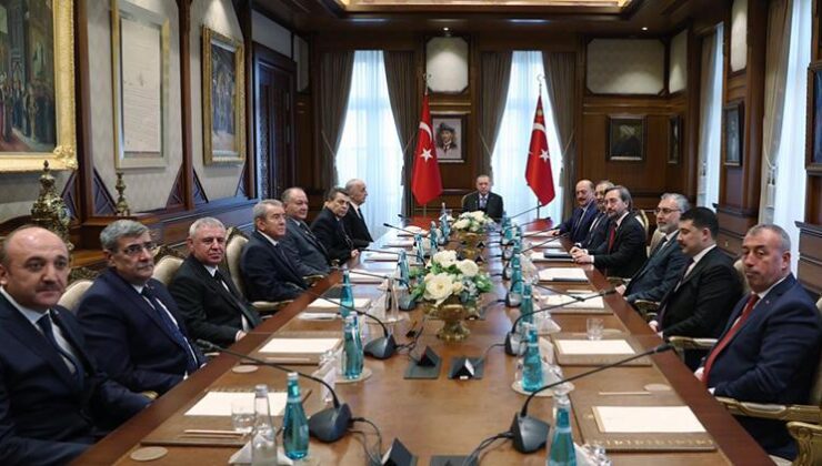 Cumhurbaşkanı Erdoğan Türk-İş heyetini kabul etti