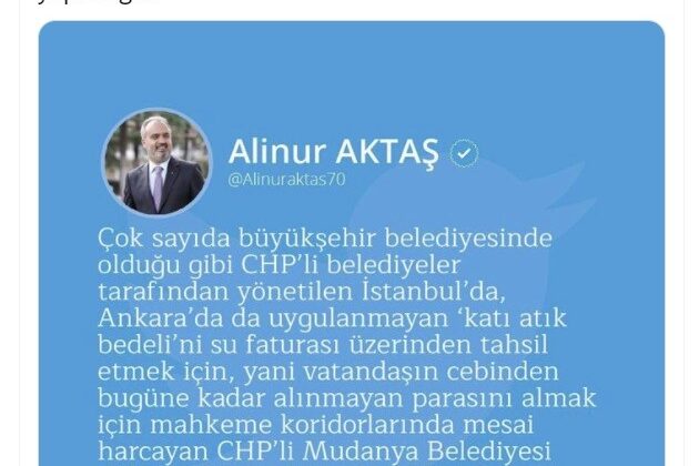 Büyükşehir Belediye Başkanı Aktaş’tan, Mudanya Belediye Başkanına tepki