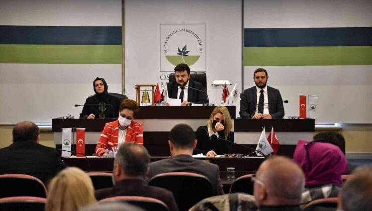 Osmangazi Belediye  Meclisi yılın son toplantısını yaptı