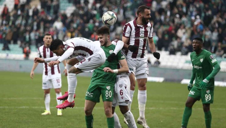Spor Toto 1. Lig: Bursaspor: 0 – Bandırmaspor: 1