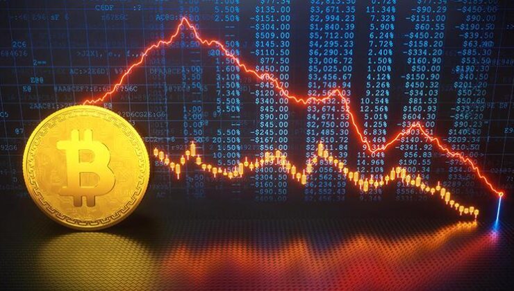 Kripto paralar sert düşüşün ardından değer kayıpları hızlandı