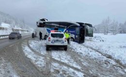 Bursa’da yolcu otobüsü ile tır çarpıştı 2 yaralı
